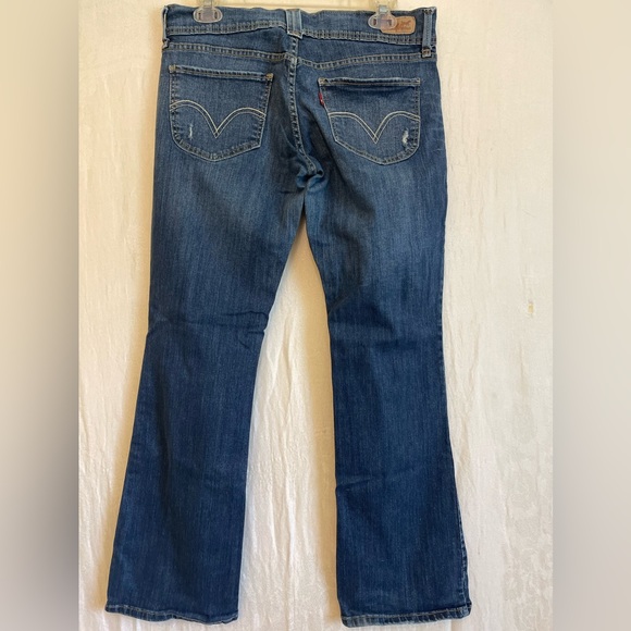 Used Levi 524 too superlow jeans/Sz 13M 31-32/in great condition - Picture 5 of 10
